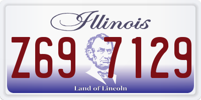 IL license plate Z697129