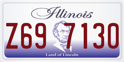 IL license plate Z697130