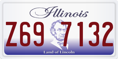 IL license plate Z697132