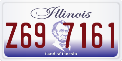IL license plate Z697161