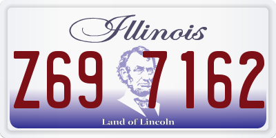 IL license plate Z697162