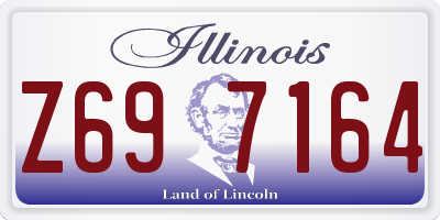 IL license plate Z697164