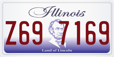 IL license plate Z697169