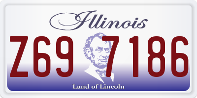 IL license plate Z697186