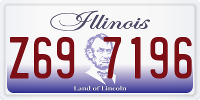 IL license plate Z697196