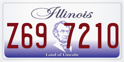 IL license plate Z697210