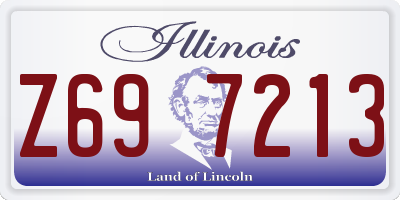 IL license plate Z697213