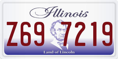 IL license plate Z697219