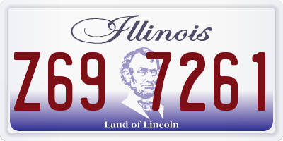 IL license plate Z697261