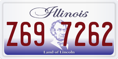 IL license plate Z697262
