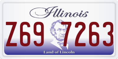IL license plate Z697263