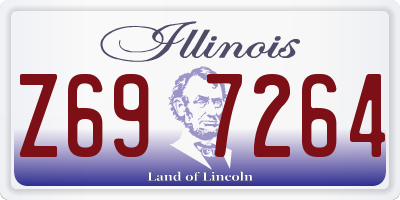 IL license plate Z697264