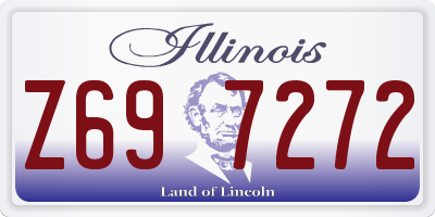 IL license plate Z697272