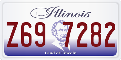 IL license plate Z697282