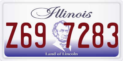 IL license plate Z697283