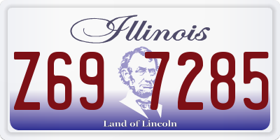 IL license plate Z697285