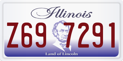 IL license plate Z697291