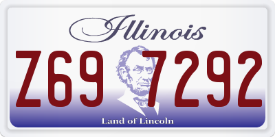 IL license plate Z697292