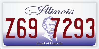 IL license plate Z697293