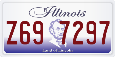 IL license plate Z697297