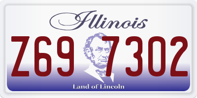 IL license plate Z697302