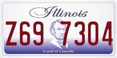 IL license plate Z697304