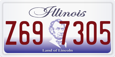 IL license plate Z697305