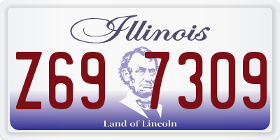 IL license plate Z697309