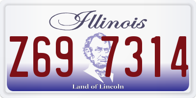 IL license plate Z697314