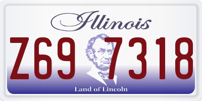 IL license plate Z697318