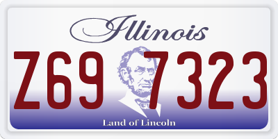 IL license plate Z697323