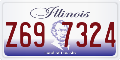 IL license plate Z697324