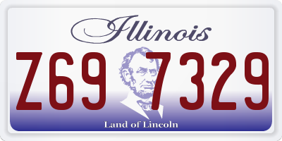 IL license plate Z697329