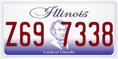 IL license plate Z697338