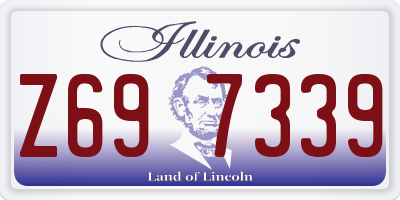 IL license plate Z697339