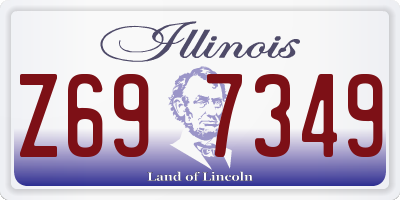 IL license plate Z697349