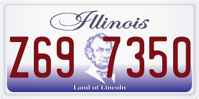 IL license plate Z697350