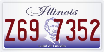 IL license plate Z697352
