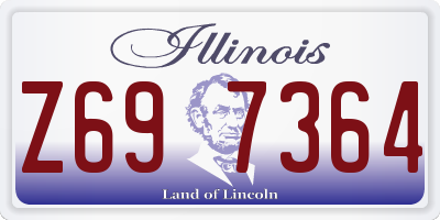 IL license plate Z697364