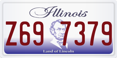 IL license plate Z697379