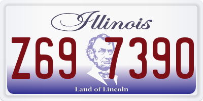 IL license plate Z697390