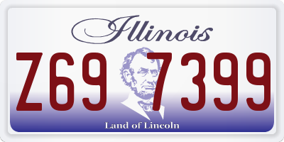 IL license plate Z697399