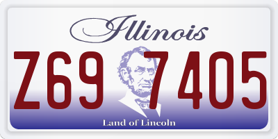 IL license plate Z697405