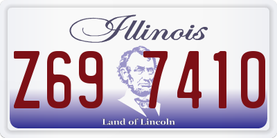 IL license plate Z697410