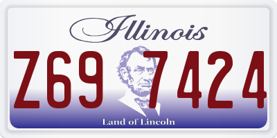 IL license plate Z697424