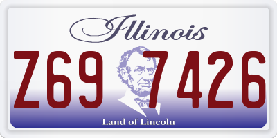 IL license plate Z697426