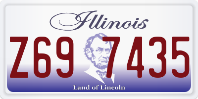 IL license plate Z697435