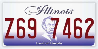 IL license plate Z697462
