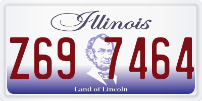 IL license plate Z697464