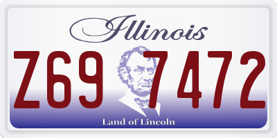 IL license plate Z697472